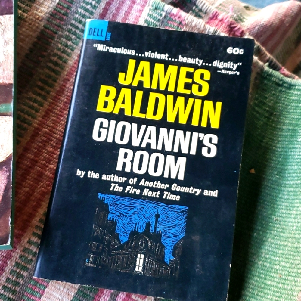 1964 James Baldwin book Giovanni's Room Vintage *  damage